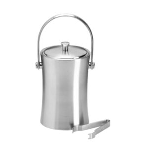 Zicco ZKC-850 Çift Cidarlı Çelik Buz Kovası 14x18.5 cm